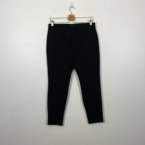 Sanctuary Social Standard Womens XLP Stretch Pants Black 2 Back Pockets Pull-On